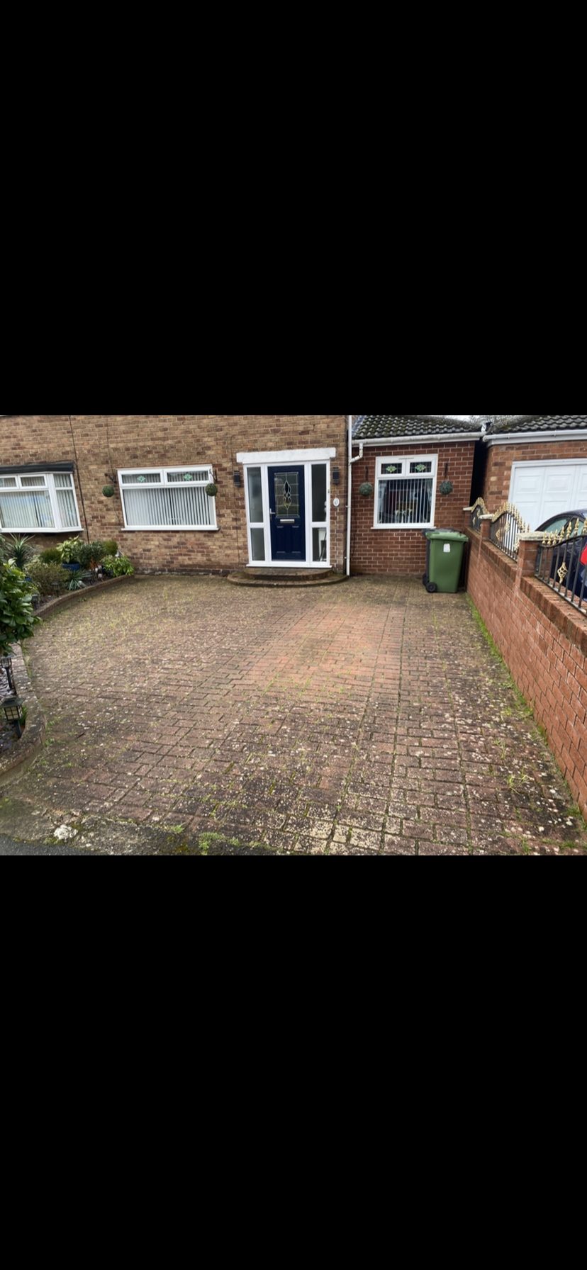 Block paving driveway at a Preston bungalow by Hedgeway Paving
